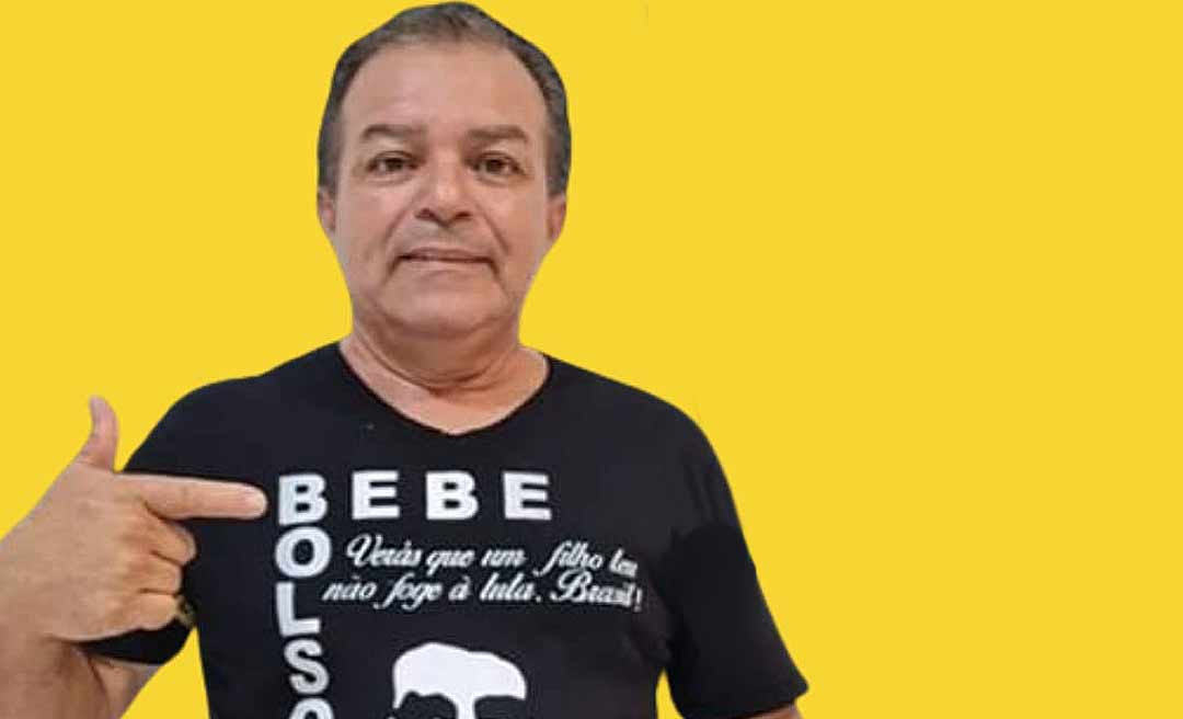 Tentando surfar na onda bolsonarista, no Acre candidato adota o nome Bebe Bolsonaro