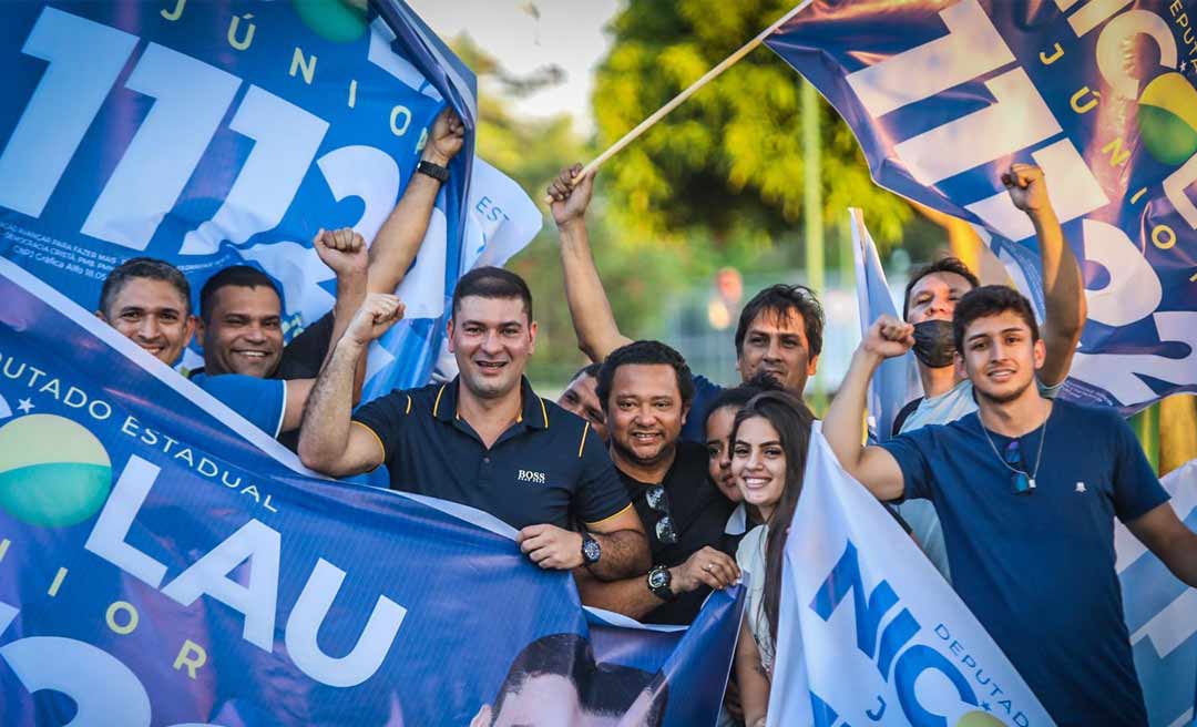 Com adesivaço no Parque da Maternidade, Nicolau Júnior abre campanha á reeleição para Aleac
