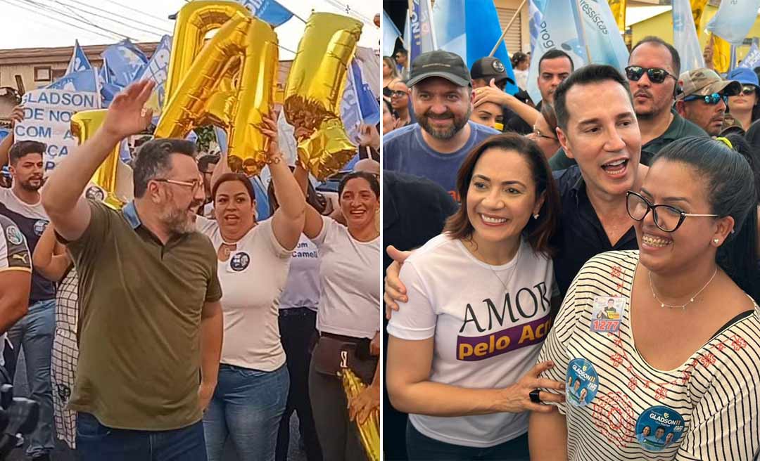 Caminhada na Baixada da Sobral é marcada por mal-estar entre militantes de Ney e Alan Rick