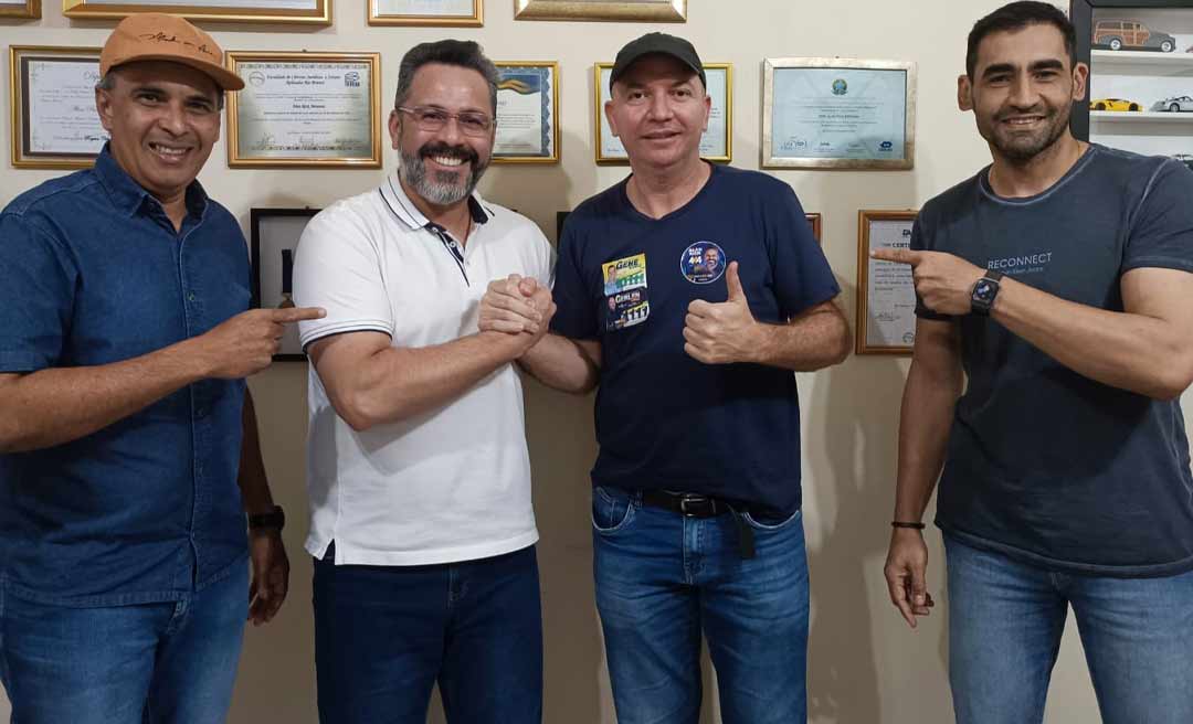 Correligionário de Gladson, Gerlen Diniz declara apoio a Alan Rick para o Senado