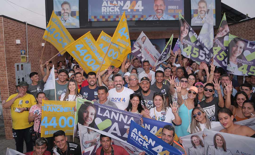 Alan Rick inaugura o primeiro comitê em Rio Branco