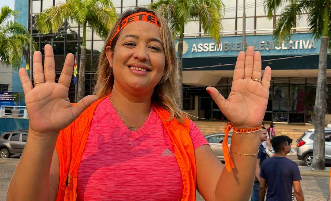 Drielle Mendes, a Chaveirinho de Petecão, concorre uma vaga à Aleac com a garra e a força da mulher acreana