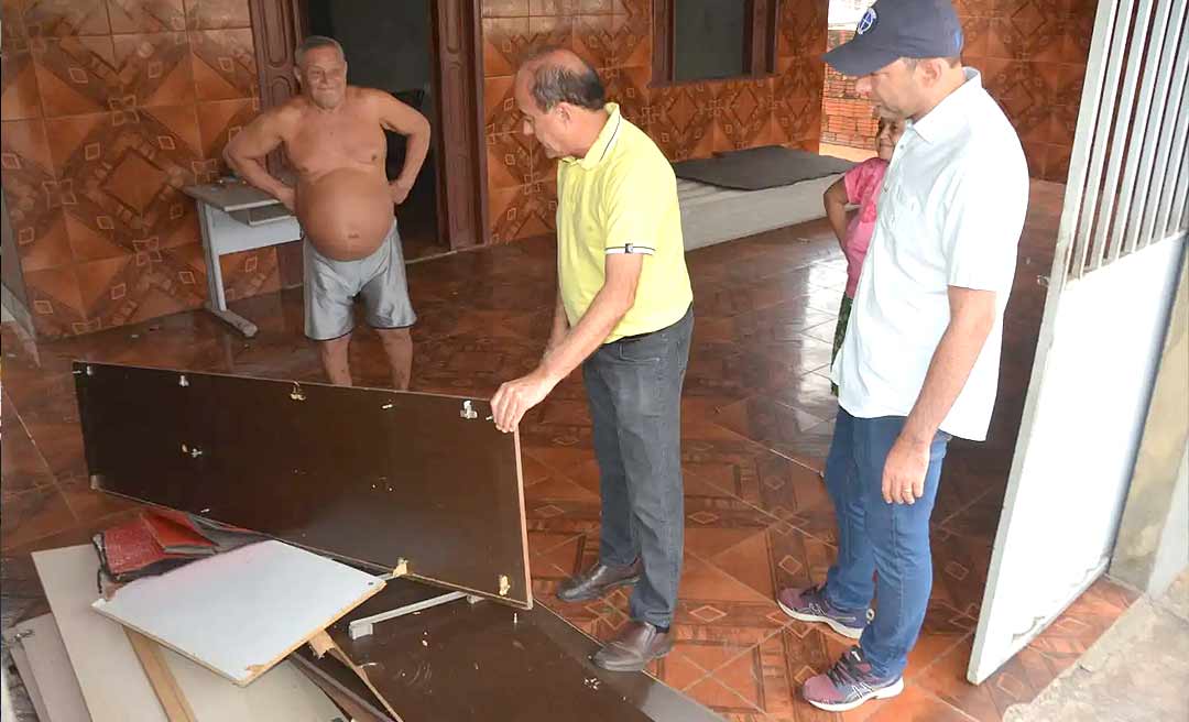 Prefeito Bocalom acompanha serviços de limpeza no Tangará e atende pedidos da comunidade