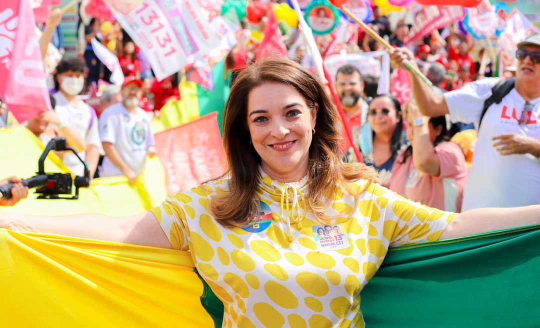 A mais rica para o Senado, Nazaré doa R$ 114 mil para a campanha de Jorge Viana