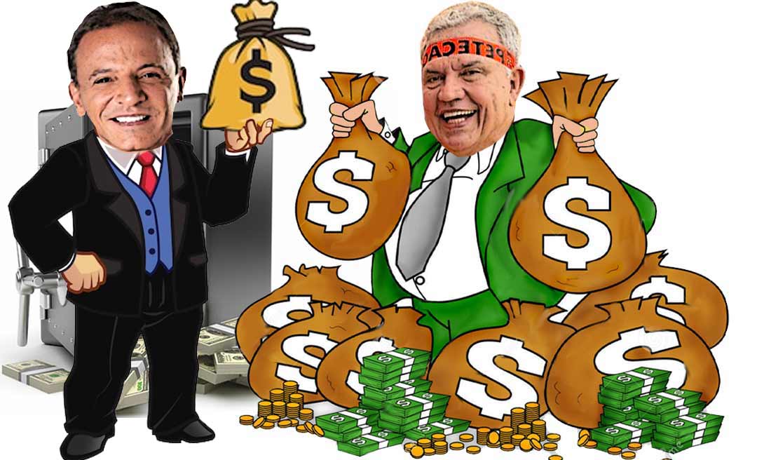 Endinheirados, Marcio Bittar e Petecão têm campanhas milionárias financiadas pelo Fundão