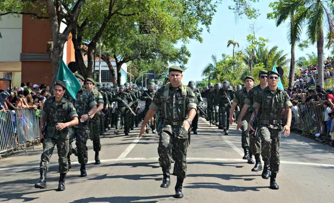 Desfile de 7 de Setembro iniciará em frente à Biblioteca Pública, segundo programação do evento