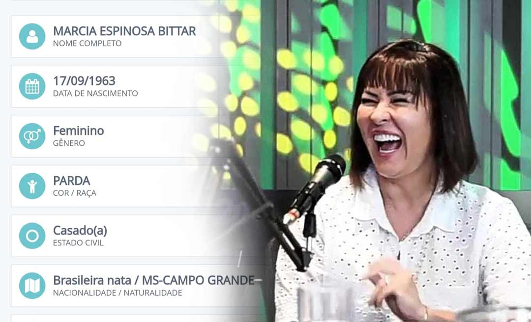 Mesmo separada de Bittar, Márcia Bittar declara à Justiça Eleitoral estar “casada”