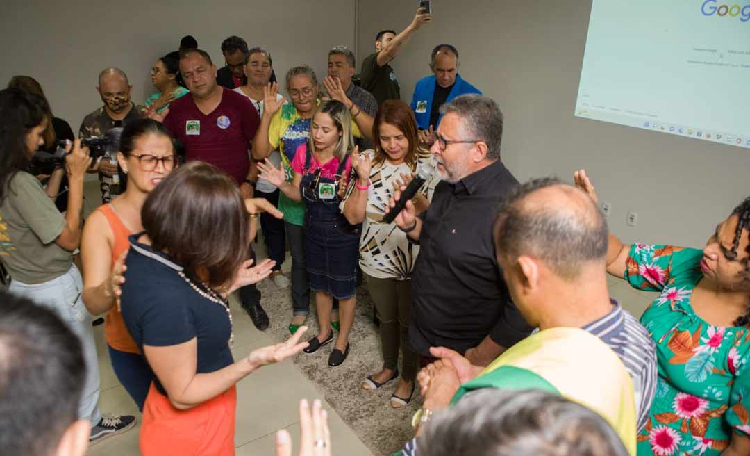 Em reunião com pastores, Marcia Bittar declara: “Todo trabalho feito por mim será comandado por Deus”
