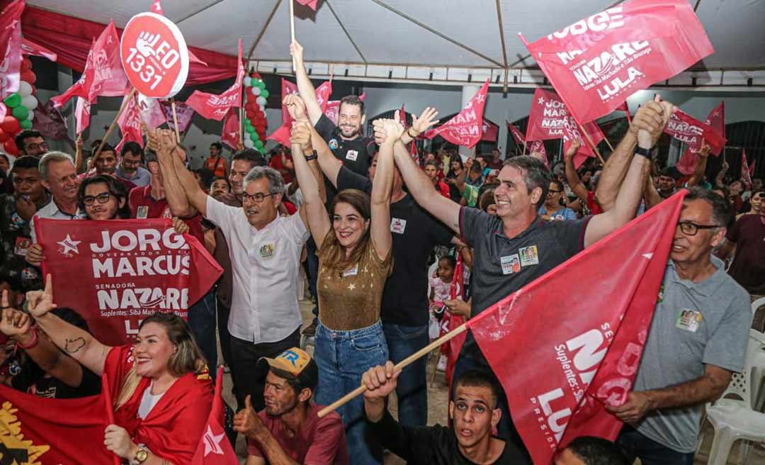 Sem Fernanda Hassem, Jorge Viana inaugura comitê em Brasileia e lança candidatura no Alto Acre