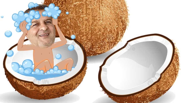 Prefeito Isaac Lima promete tomar banho de água de coco durante festival em Mâncio Lima