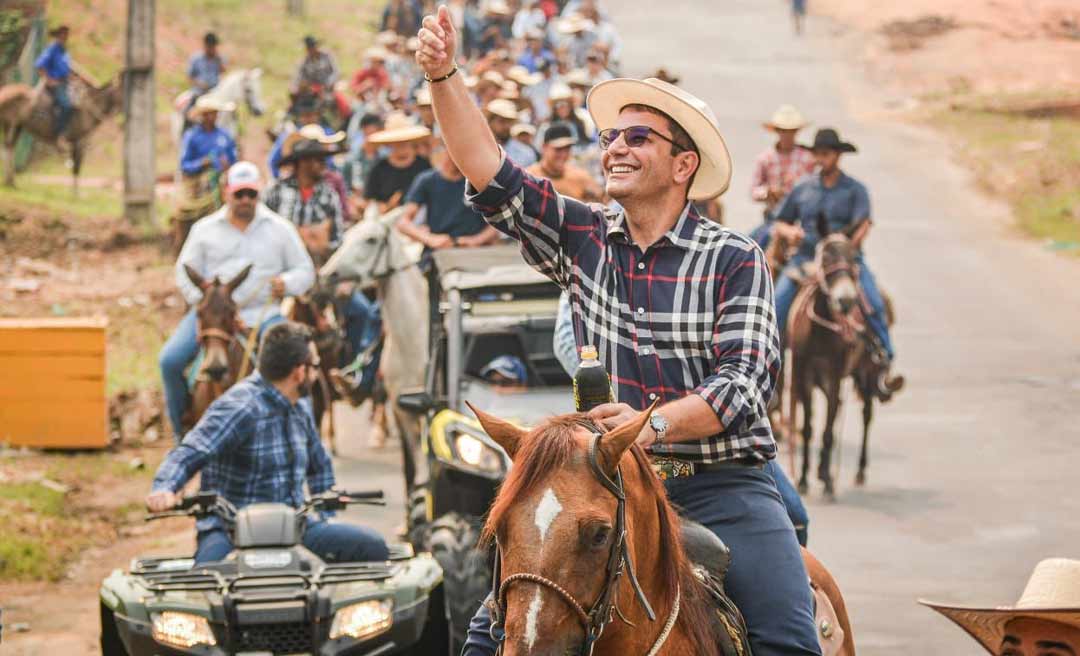 Com Expoacre Juruá, cavalgada e eventos políticos de majoritários, Cruzeiro do Sul viveu fim de semana agitado