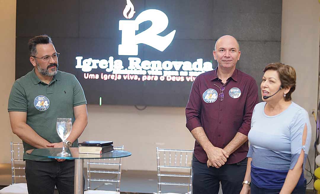 Apóstola Dayse declara apoio a Alan Rick, que reafirma compromisso com pautas em defesa da vida