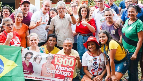 Em visita a Porto Acre, Jorge Viana, Marcus Alexandre e Nazaré falam em resgatar o município