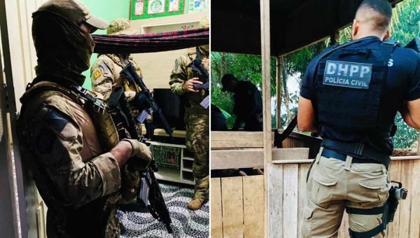 Polícia Civil deflagra operação "Tolerância 0" e desarticula núcleo criminoso em Manoel Urbano
