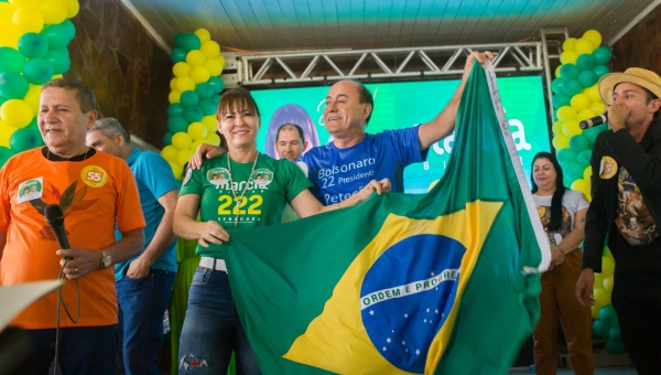 “Apoiamos a Marcia porque precisamos eleger alguém que vai ajudar ao nosso presidente Bolsonaro”, diz Bocalom em evento