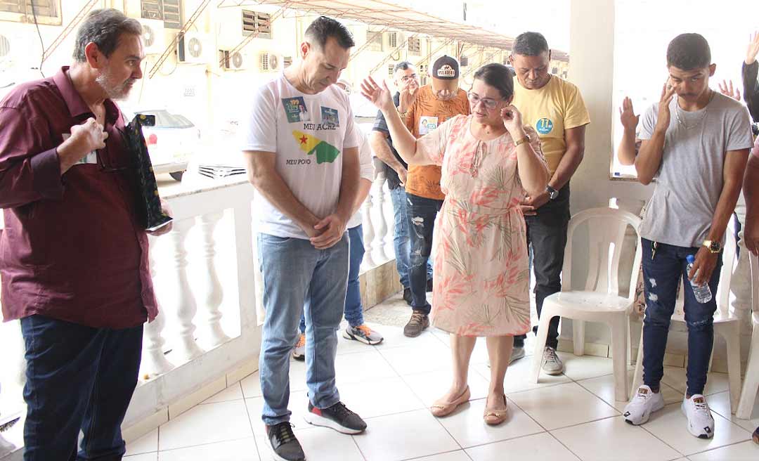 “O homem planeja, mas em 1º lugar está o que Deus quer pra gente”, afirma Ney Amorim em encontro com lideranças evangélicas