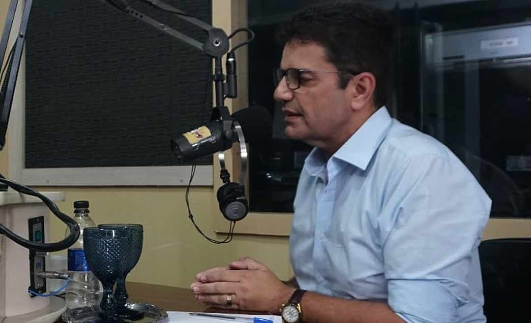 “Se me elegerem no primeiro turno eu não preciso fazer acordo com ninguém", diz Gladson na Gazeta FM