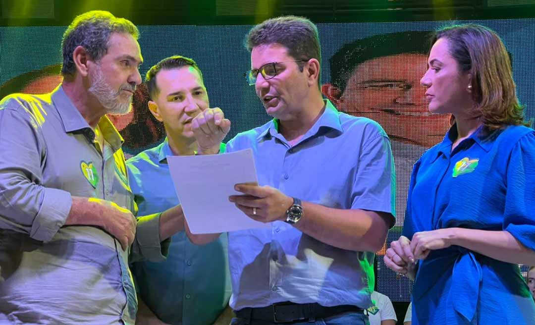 Encontro de Gladson, Mailza e Ney com evangélicos tem citações bíblicas e proposta de parceria com as igrejas