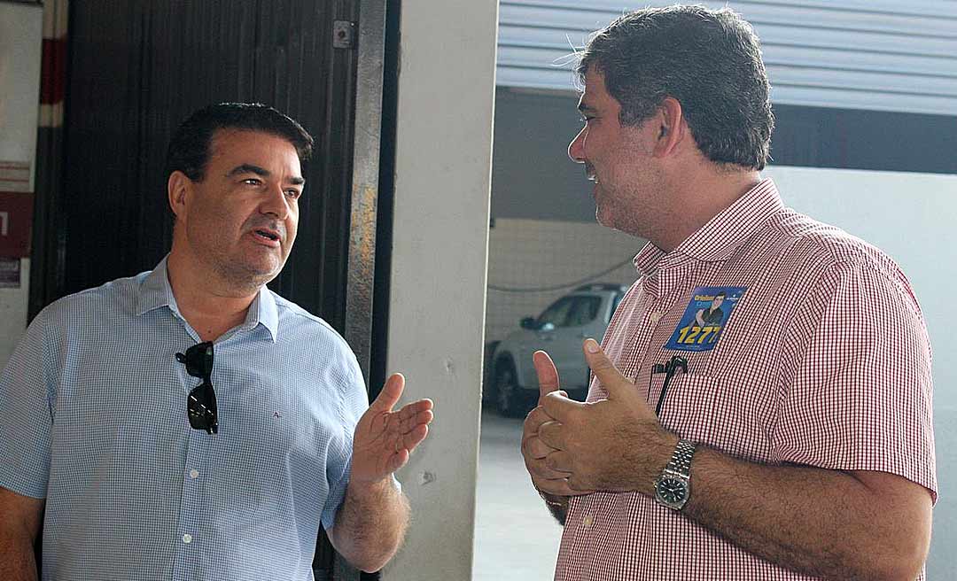 Orleilson Cameli se reúne com funcionários de concessionária de veículos e recebe declaração de apoio