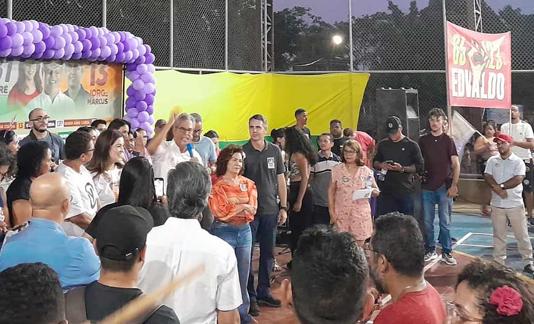 “O Gladson pode pagar e comprar pesquisa mentindo, mas nós vamos estar no 2º turno", diz Jorge Viana