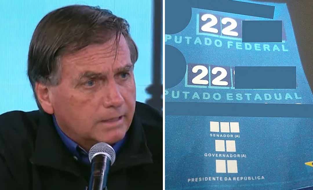 Candidatos a deputado estadual e federal do PL escondem candidatura de Bolsonaro e geram crise