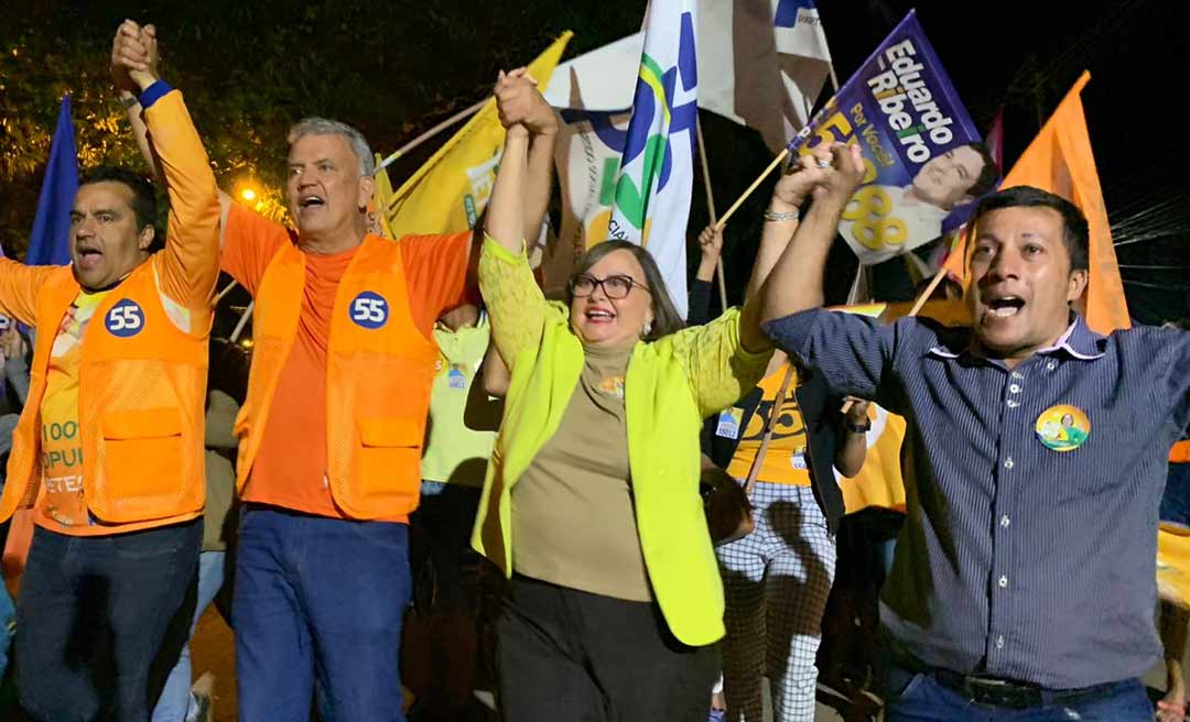 Em Xapuri, Petecão promete ponte da Sibéria e novo hospital: "Aqui, é sem mentira"