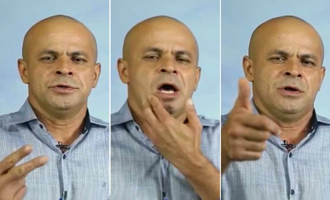 No Acre, candidato diz que está “interessado no salário e não vai dar nada para ninguém” e promete “tabefe” em pidões