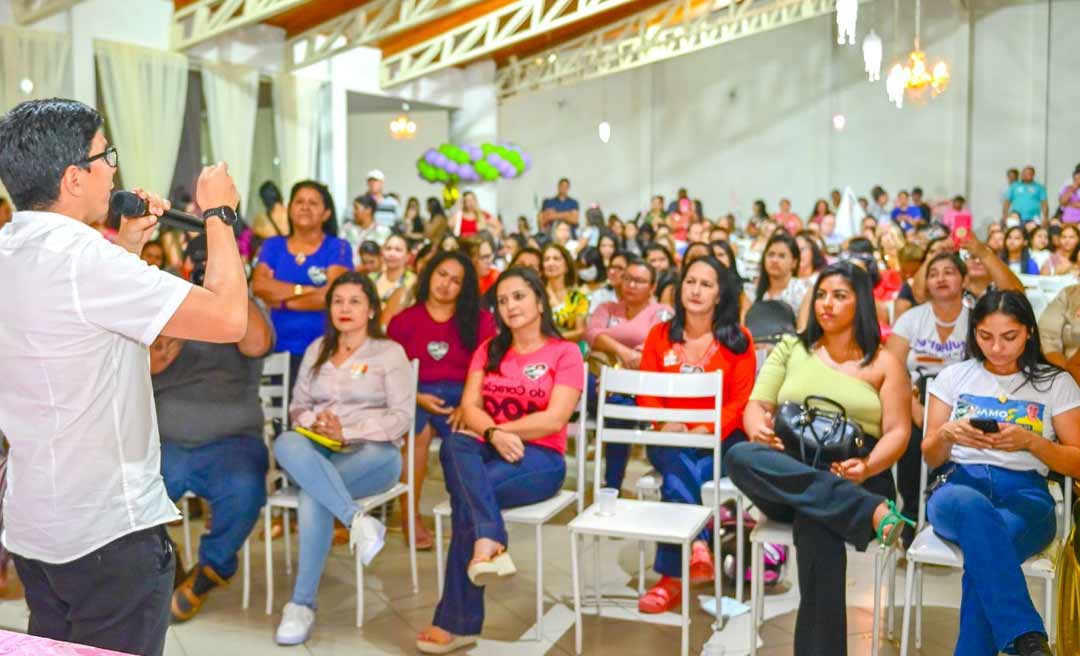 Mulheres fazem maior ato do segmento nestas eleições em apoio à candidatura de Dr. Jenilson ao Senado