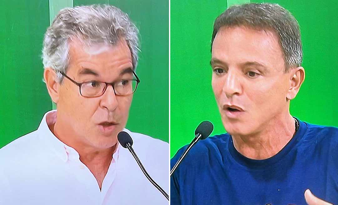 "Você está satisfeito com o Estado que vocês entregaram após 20 anos de governo", interpela Márcio Bittar a Jorge Viana