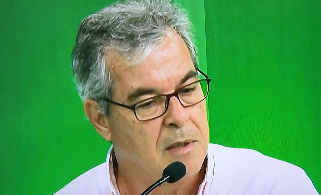 "Não é por vaidade que eu e o Marcus queremos governar o Acre", disse Jorge Viana