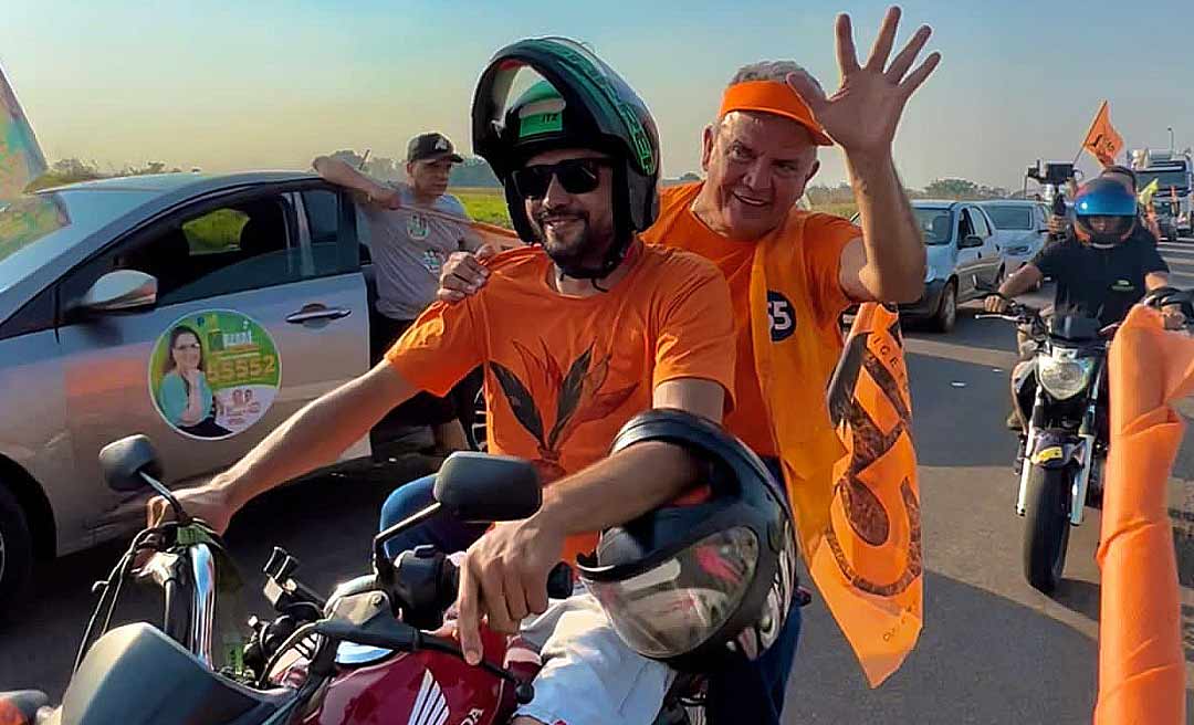 Após carreata em Rio Branco, Petecão profetiza: “O povo já decidiu, é Petecão governador”