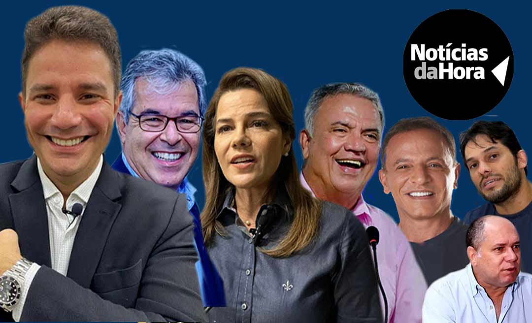 Gladson lidera pesquisa IPEC/TV Acre com 54%, contra 25% de Jorge Viana e 6% de Mara Rocha