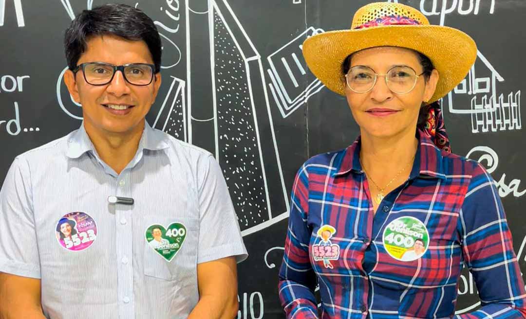 Rosana Nascimento pede a servidores da educação no Acre que apoiem Dr. Jenilson para o Senado
