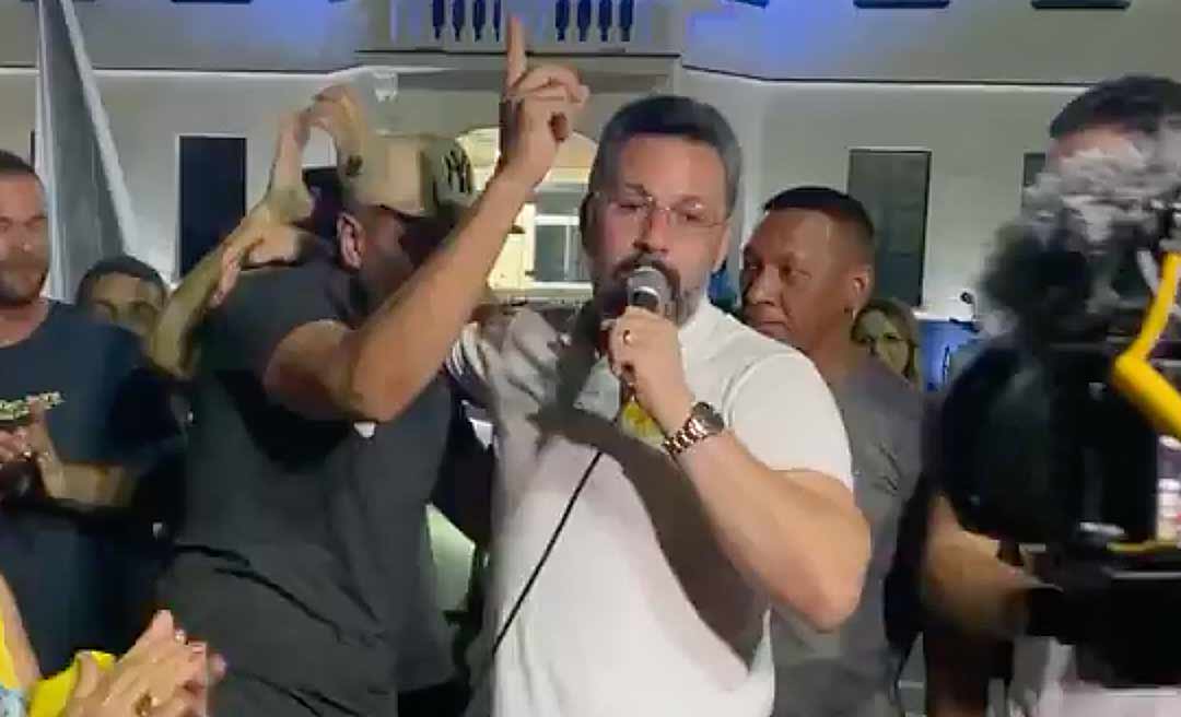 Eleito com vitória esmagadora, Alan diz que vai seguir ajudando Bolsonaro e Gladson