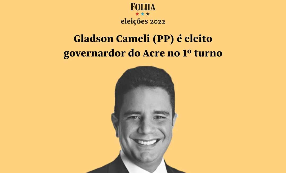 Data Folha diz que Gladson já está reeleito no primeiro turno