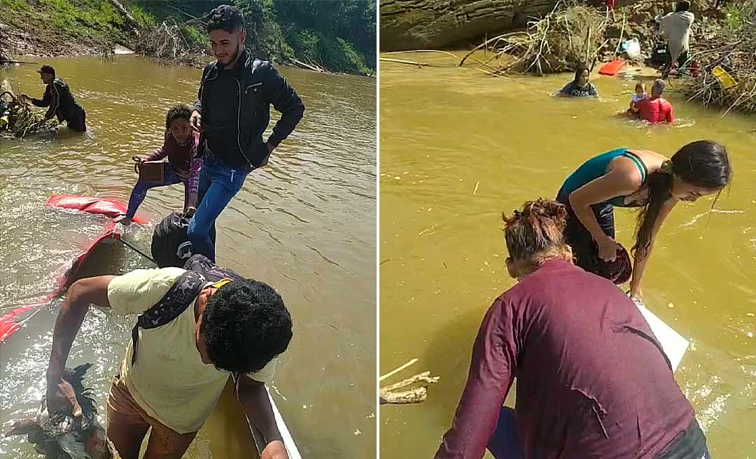 Barco com passageiros afunda no rio Juruá entre Thaumaturgo e Cruzeiro; não há vítimas fatais