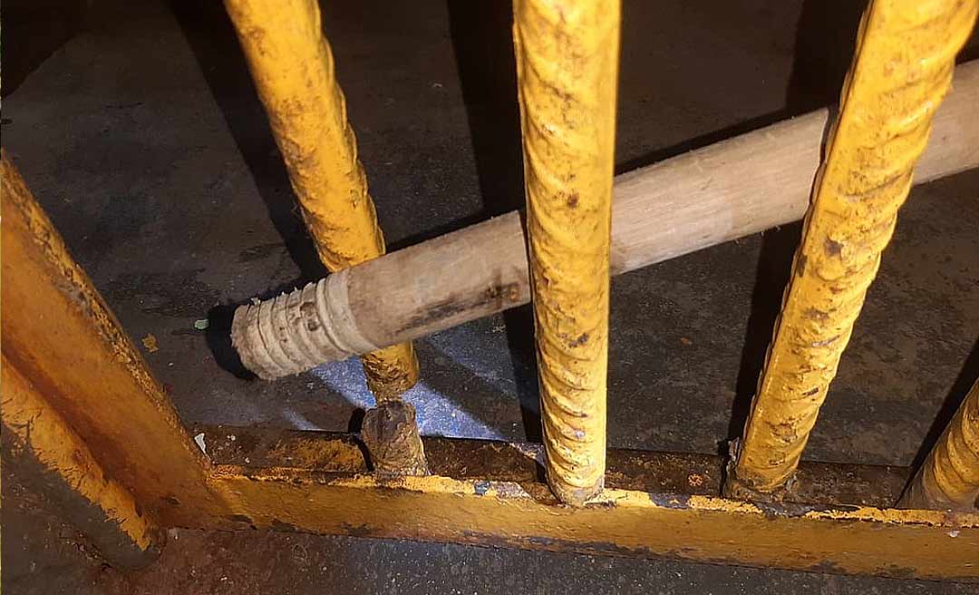 Presos serram grades de presídio no Acre, mas fuga é evitada pela Polícia Penal