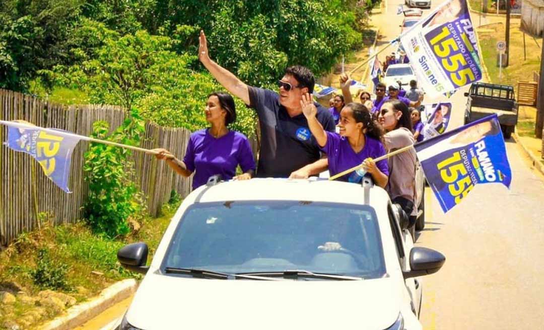 Campeão na liberação de emendas, deputado federal Flaviano Melo agradece acreanos