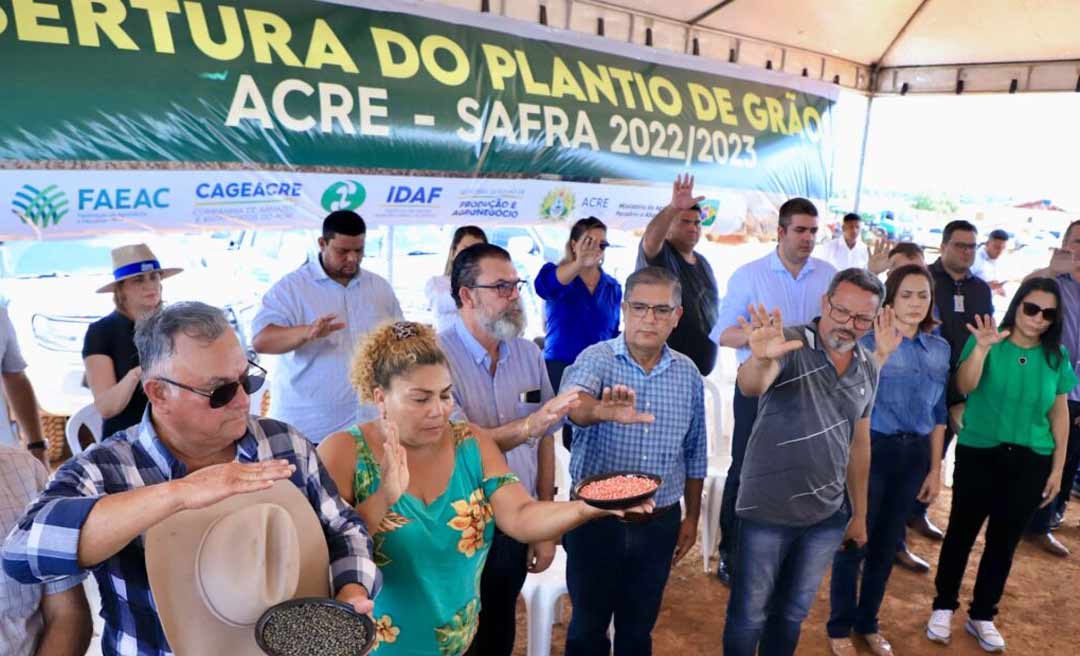 Em nova etapa do agronegócio, Acre prevê colheita de 200 mil toneladas de grãos em 2023
