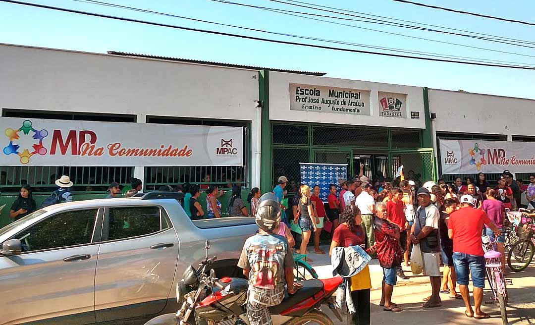 Polícia Civil participa do MP na Comunidade com emissão de Identidade em Tarauacá