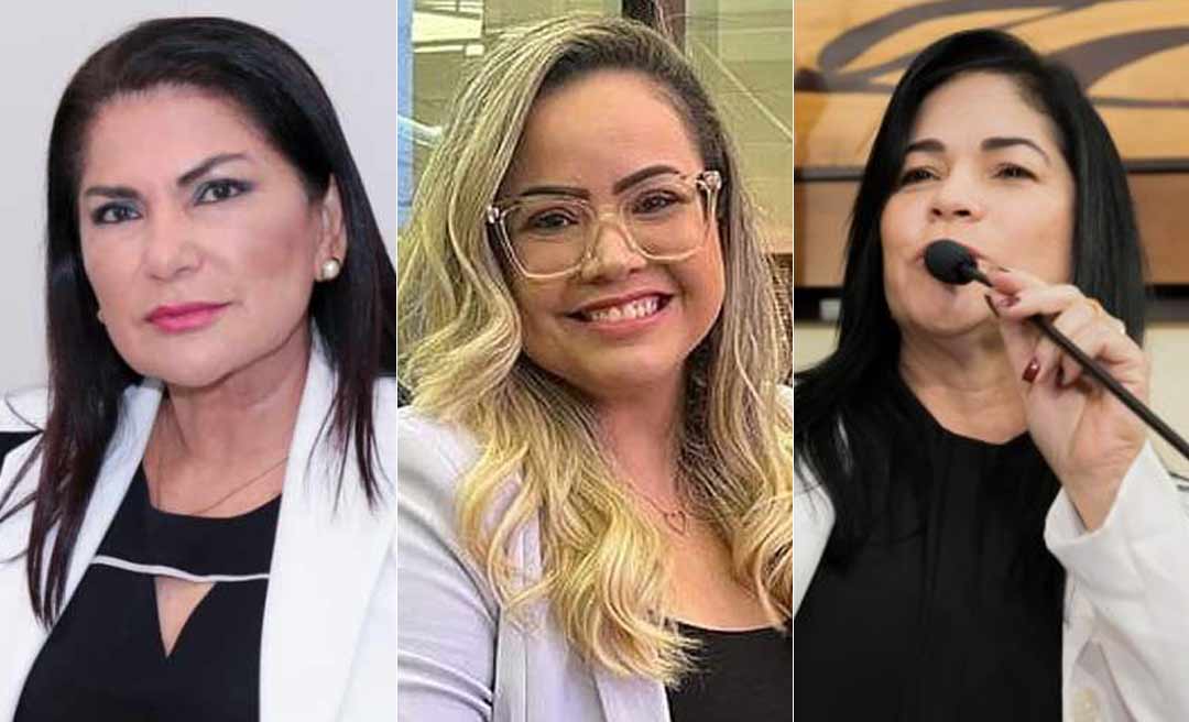 Com quase 50% da população formada por mulheres, nova bancada feminina na Aleac conta com três integrantes