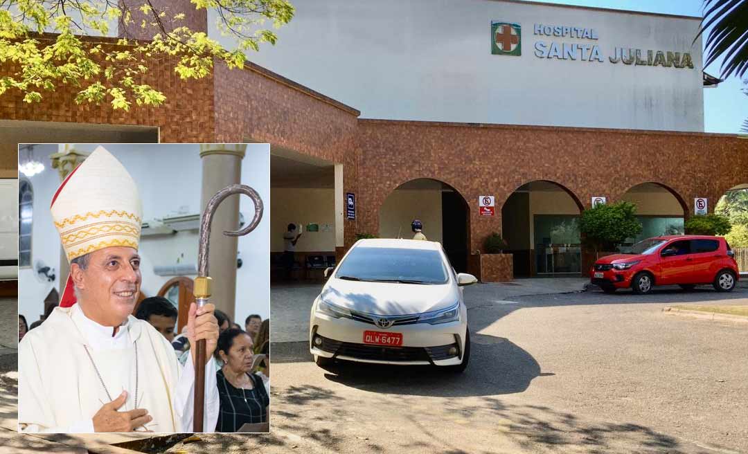 Bispo Dom Joaquín Pertiñez é internado na UTI do hospital Santa Juliana