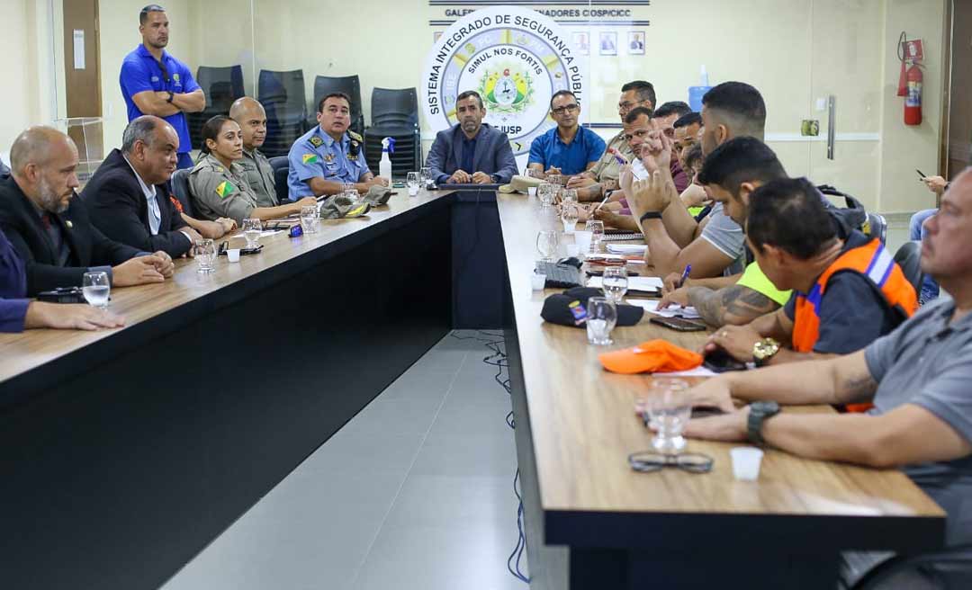 Secretaria de Segurança realiza reunião para tratar operacional de segurança do Carnaval 2023