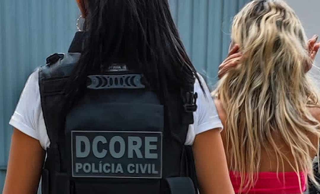 Em Rio Branco, PC prende mulher em flagrante por tráfico de drogas e envolvimento em roubo de cargas