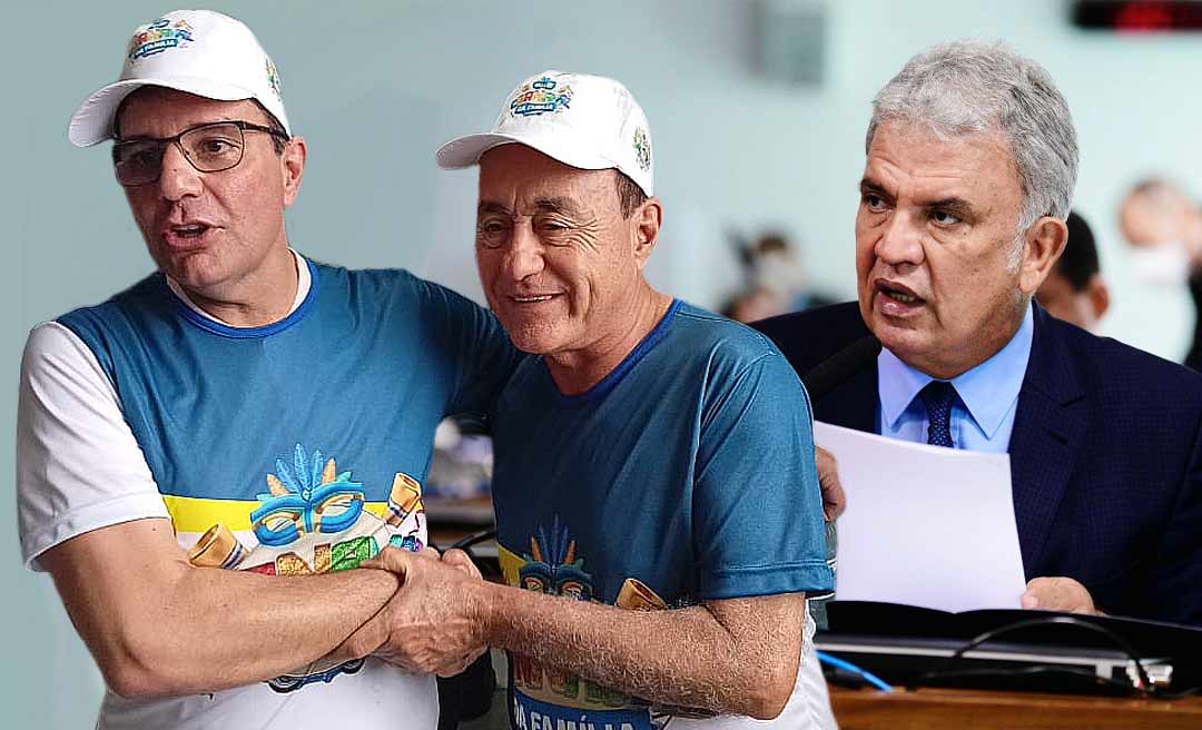 Enciumado, Petecão ironiza declaração de apoio de Gladson a Bocalom: “Lindos! Só Jesus na causa!”