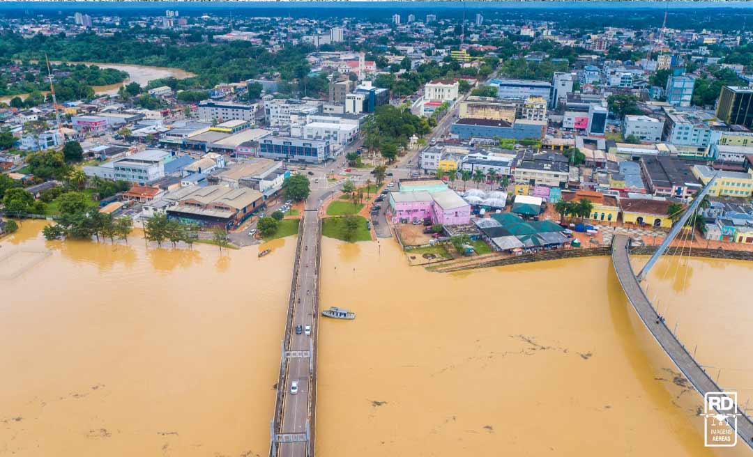 Rio Acre segue baixando e chega a 17,46 metros