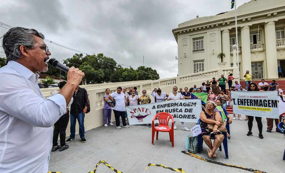 “Perverso, esse é o tratamento que o governador está dando aos profissionais da Saúde”, diz Edvaldo Magalhães ao defender reajuste dos plantões