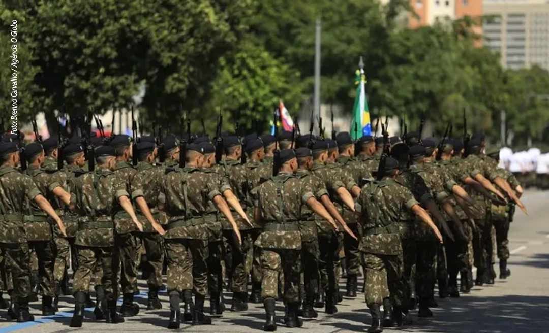 Exército abre inscrições para concurso com salários de até R$ 8 mil