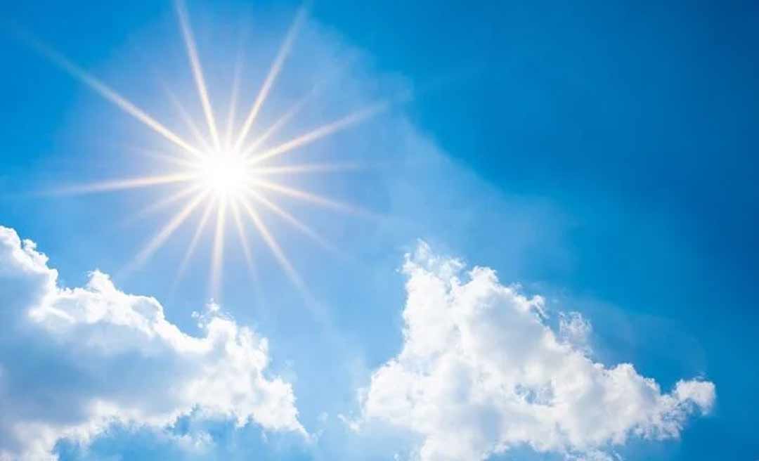 Segunda-feira com muito sol, clima seco e noite amena no Acre