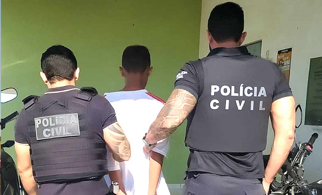 Polícia apreende adolescente que assaltou a empresa Transacreana e uma drogaria em Rio Branco
